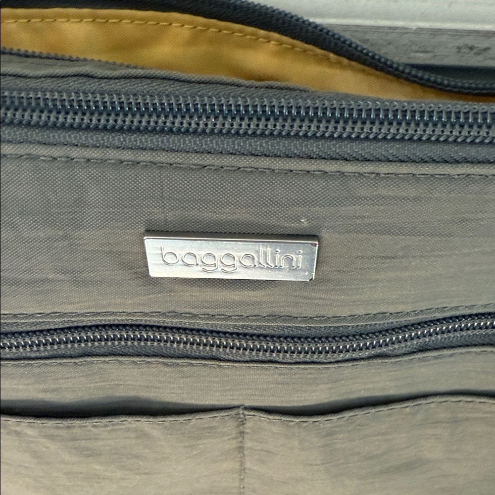 Baggallini Charcoal Messenger Bag - Picture 2 of 5
